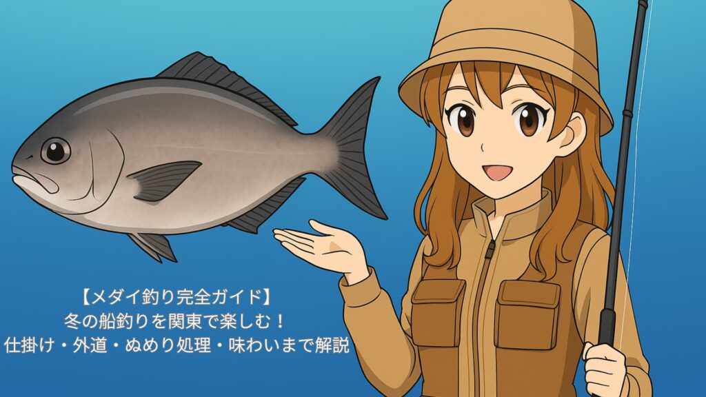 メダイ釣り・ぬめり取りに解説