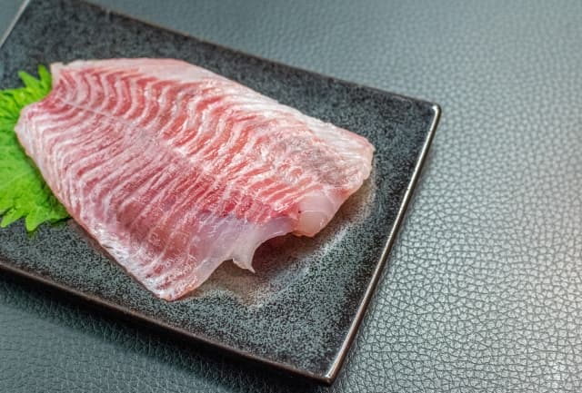 グレ(メジナ)の刺身柵