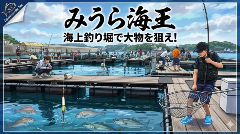 海釣り体験 三浦 初心者 管理釣り場
親子やカップルに人気の関東管理釣り場イメージ