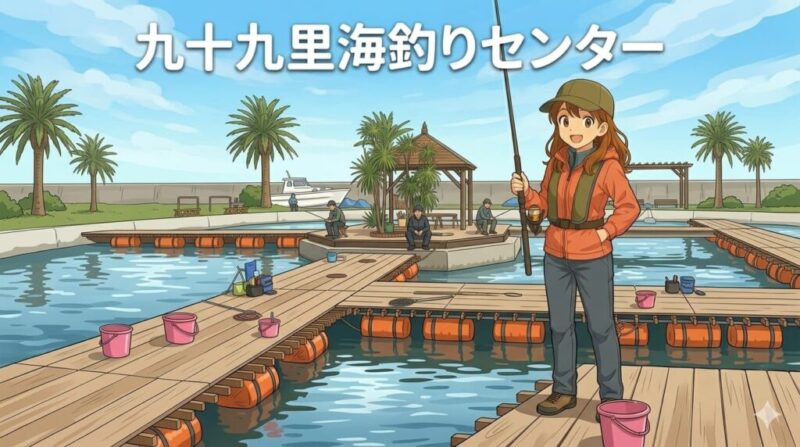 海釣り 管理釣り場 九十九里 初心者