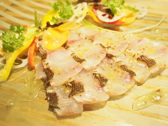 イサキのカルパッチョの料理画像
