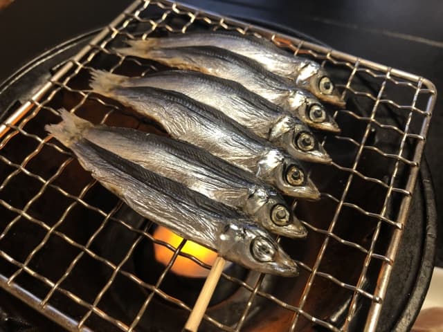 ウルメイワシ丸干し焼き