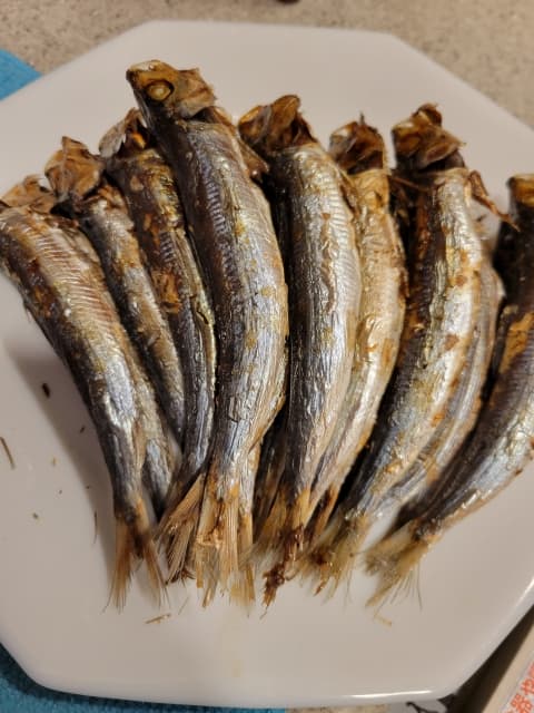 ウルメイワシの塩焼き